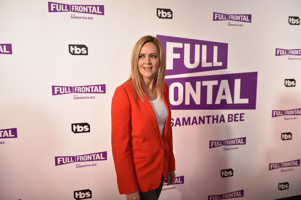 Samantha Bee attends an event honoring "Full Frontal With Samantha Bee."&nbsp; (Photo: Bryan Bedder via Getty Images)