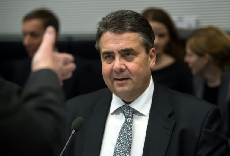 Sigmar Gabriel is currently vice chancellor and economy minister in Germany's "grand coalition"