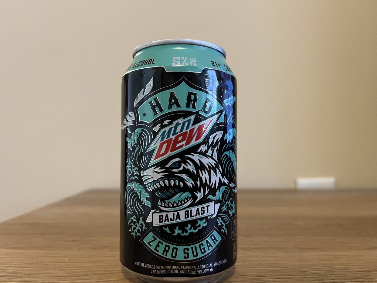 baja blast hard mountain dew