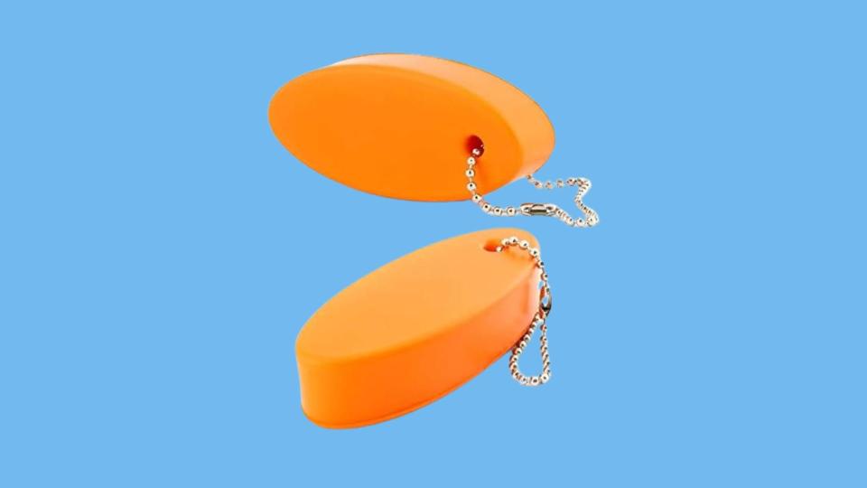 Cornucopia Orange Foam Floating Keychain Key Floats