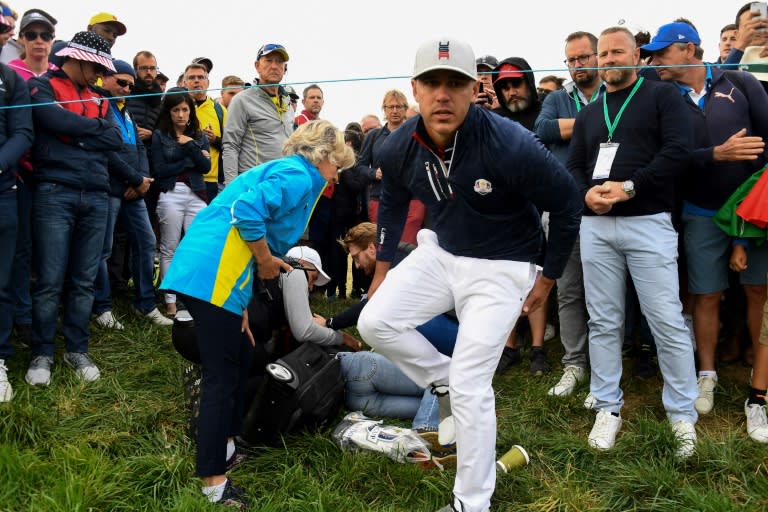 Koepka said he was "heartbroken" by the news of the fan's injury