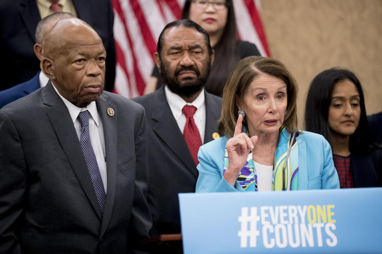 House Minority Leader Nancy Pelosi (D-Calif.) is likely to retake the gavel as speaker of the House, while Rep. Elijah Cummings (D-Md.) will take the powerful role of chairman of the House Committee on Oversight and Government Reform. (Photo: ASSOCIATED PRESS)