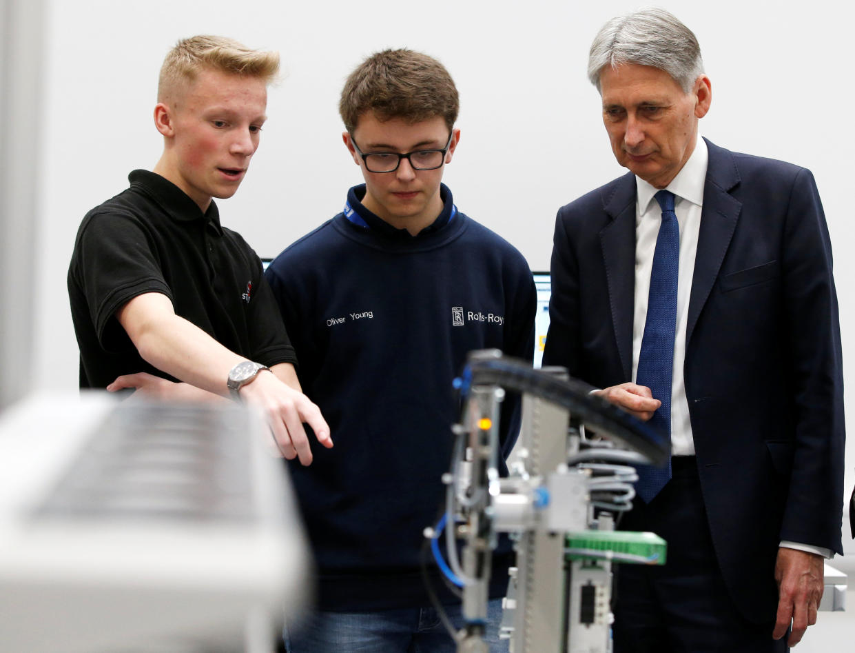 Chancellor Philip Hammond could use his Budget to encourage more young people to sort out their pension (REUTERS/Andrew Yates)