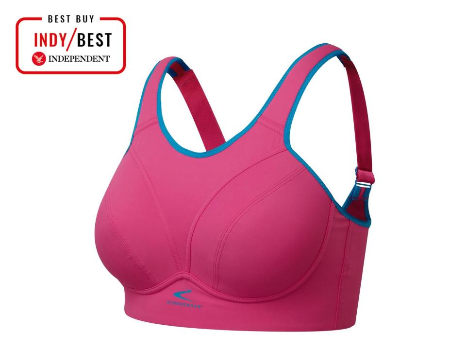 Stay supported and secure with this well-fitted sports bra (The Independent)