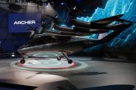 Flying taxi company Archer Aviation unveils all-electric aircraft in Los Angeles