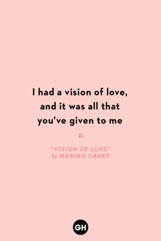 "Vision of Love" by Mariah Carey