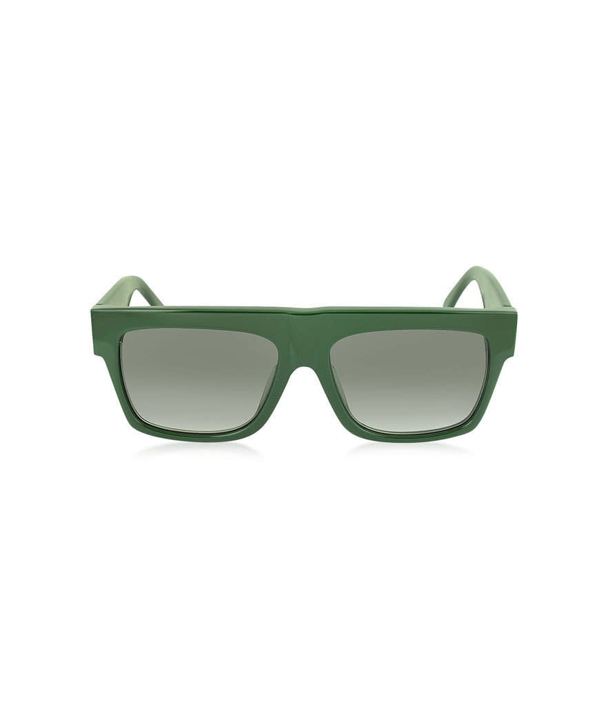 Céline CL 41066/S Small ZZ Green Acetate Woman Sunglasses