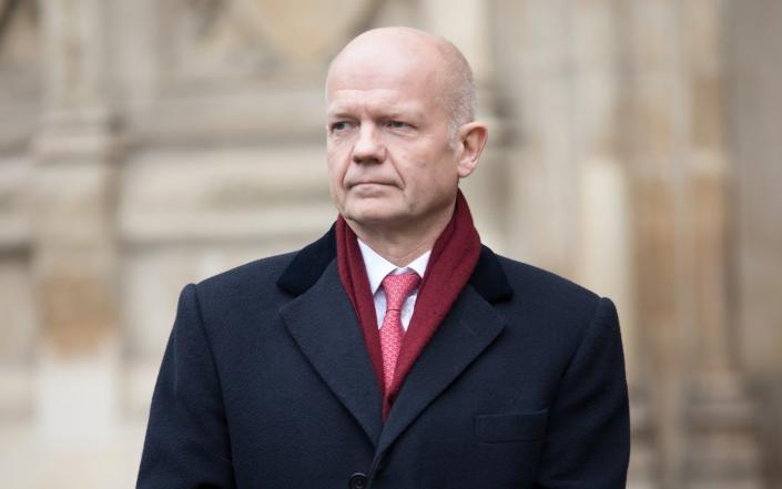 Lord Hague, the former Tory leader - Joe Newman for The Telegraph