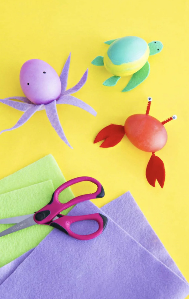 Sea Creatures Easter Eggs