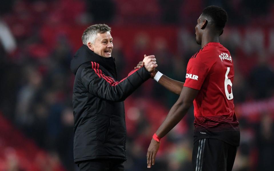 Paul Pogba is rejuvenated under Ole Gunnar Solskjaer after falling out of favour with Jose Mourinho - Getty Images Europe