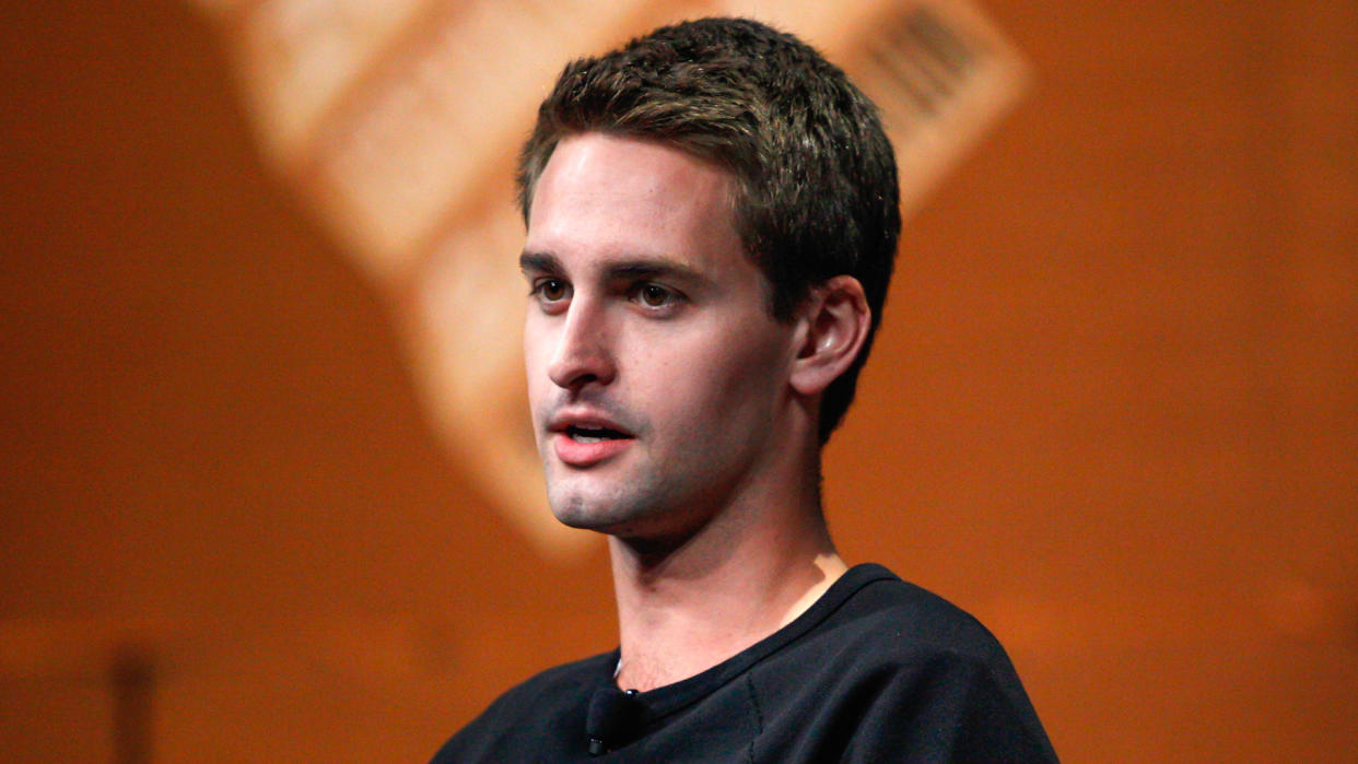 Evan Spiegel.