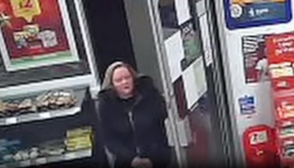 Claire Inglis was caught on CCTV shopping shortly before she was killed (Police Scotland)