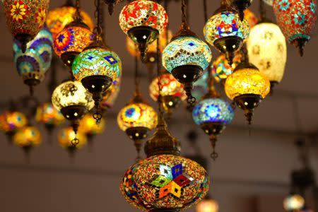 Mosaic Lamps in Sydney, Australia