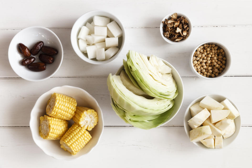 減肥湯加入許多蔬菜，可以補充膳食纖維和維生素。（示意圖/Getty Image）