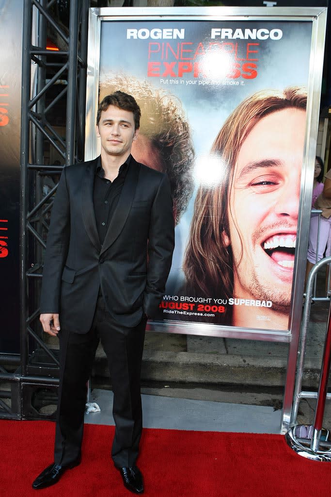 Pineapple Express Premiere LA 2008 James Franco