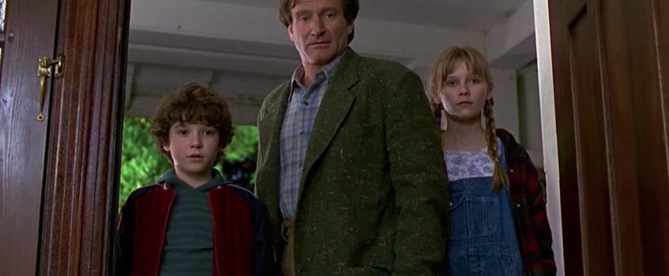 Jumanji original Robin Williams Kirsten Dunst