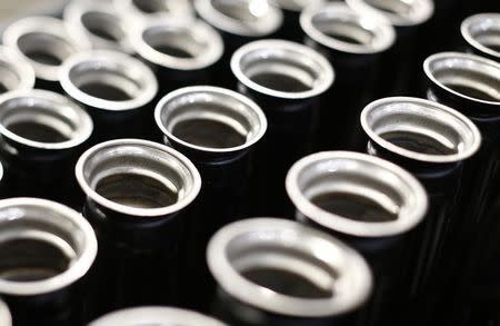 Fuel inlet pipes await inspection at Futaba Industrial in Foston, central England January 21, 2014. REUTERS/Darren Staples