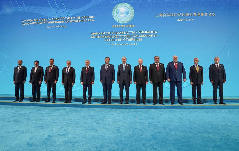 Shanghai Cooperation Organization summit held in Kazakh capital Astana