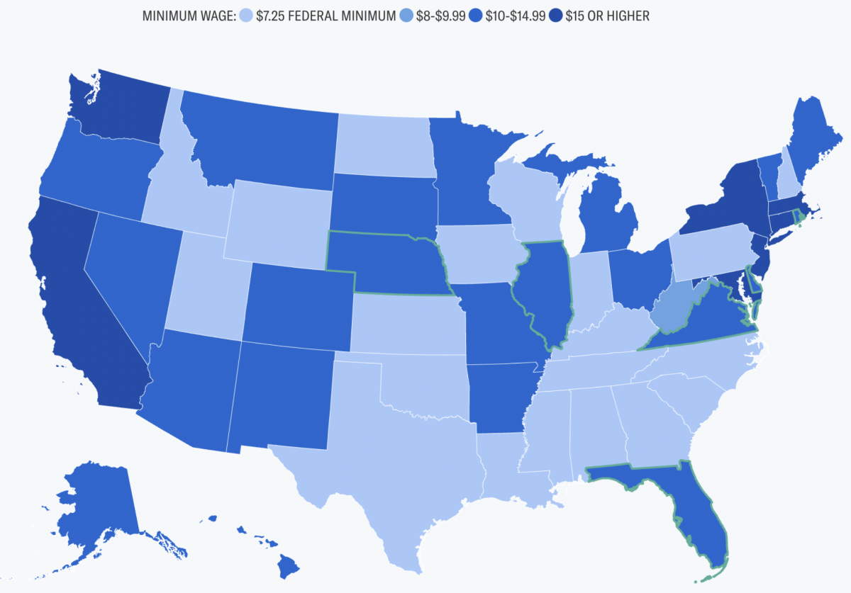 #The 22 states where the minimum wage rose this week [Video]