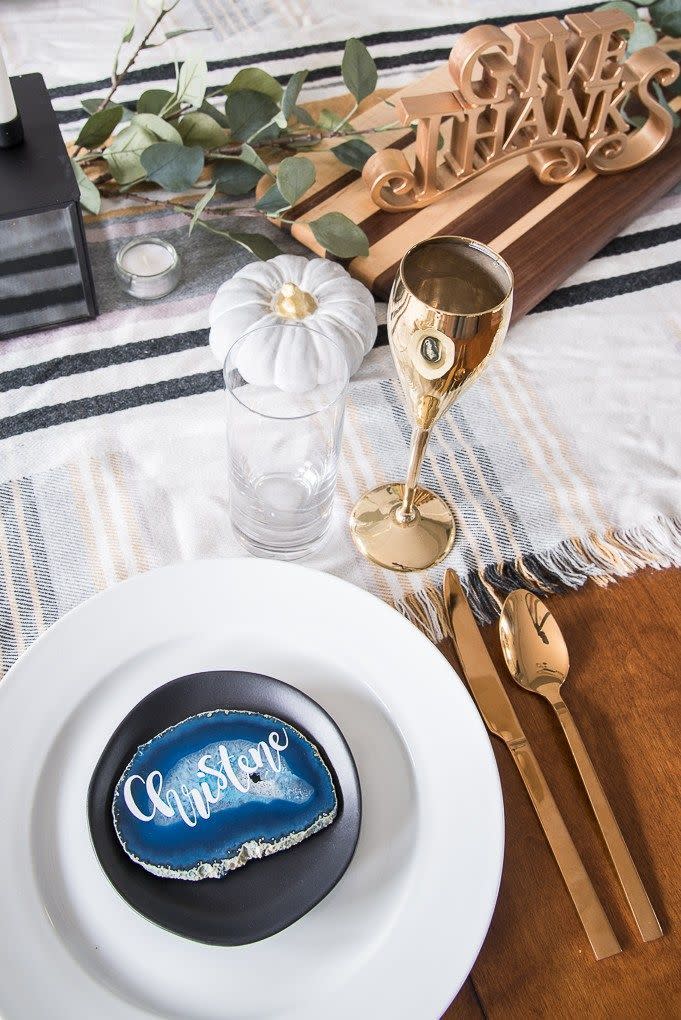 Agate Place Card