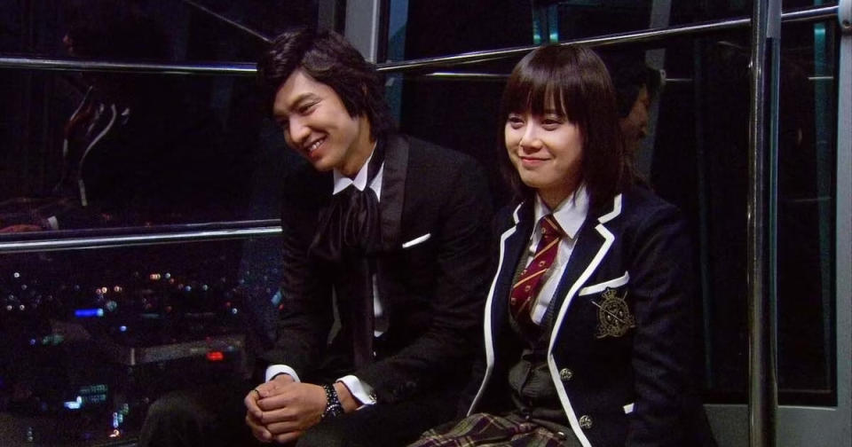 lee min ho and gu hye son in boys over flowers kdrama