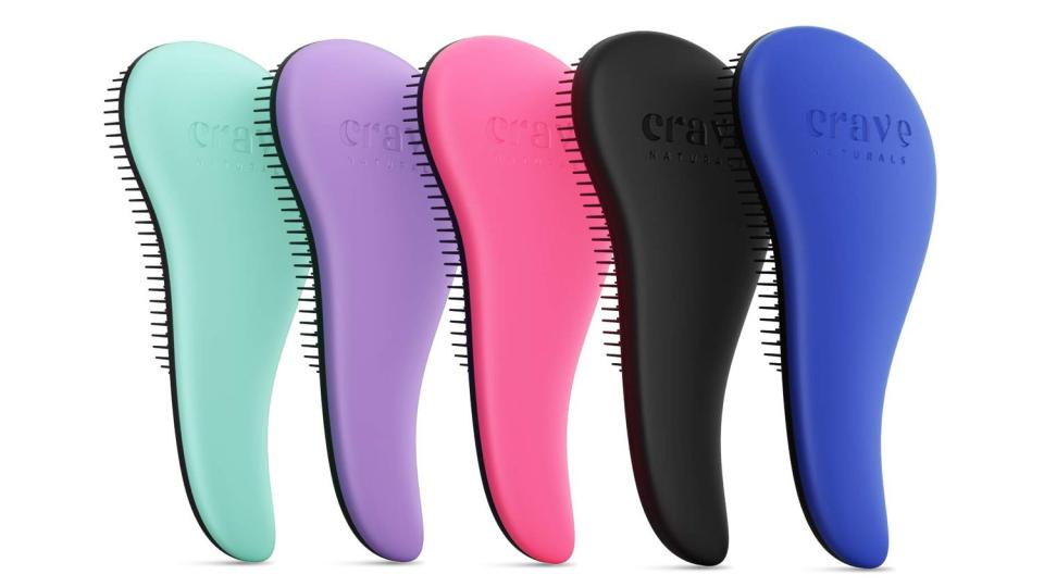 Best weird but practical gifts: Crave Naturals Glide Thru Detangling Brush