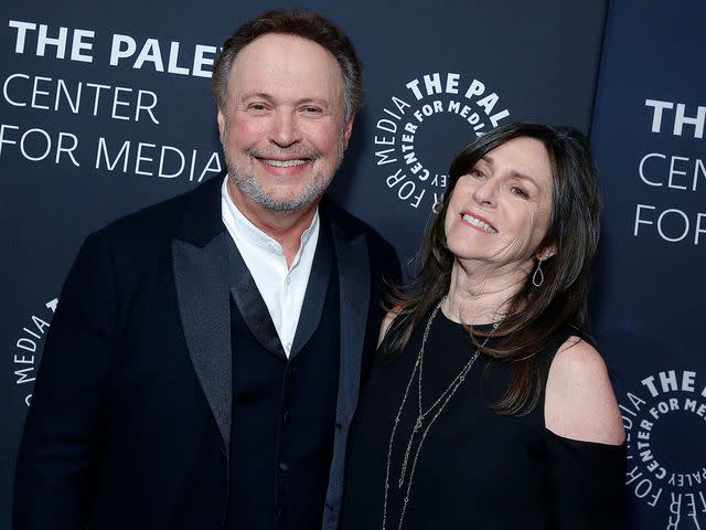 <p>John Lamparski/Getty</p> Billy Crystal and Janice Crystal attend The Paley Honors: A Gala Tribute to LGBTQ