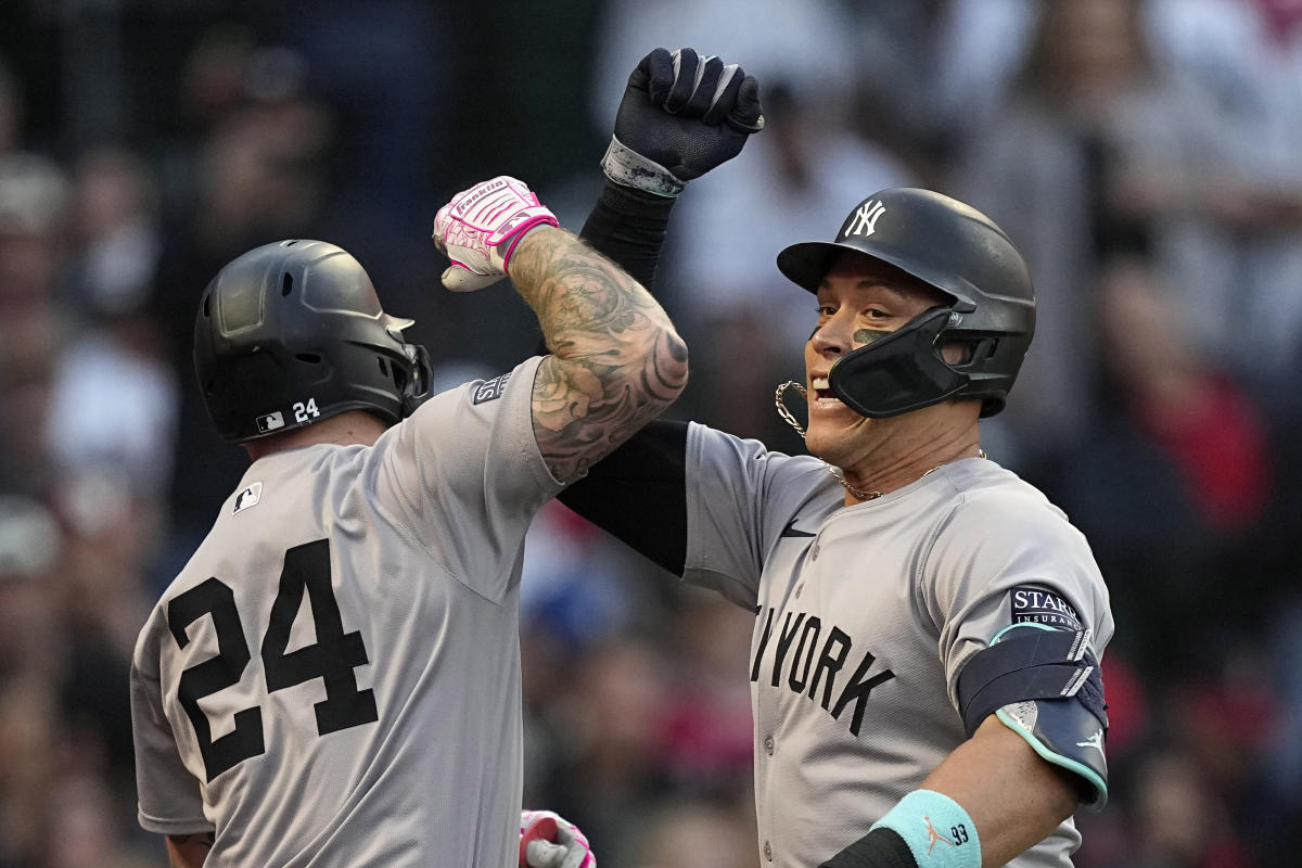 Judge’s 275th HR, Soto’s triple lift Yankees to 8-3 win over Angels as Volpe’s hitting streak ends