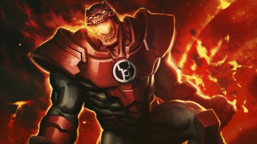 The next time DC Comics tries to convince you that they're mature and grim, remember that they have a villain literally named Atrocitus and then feel kind of disappointed.
