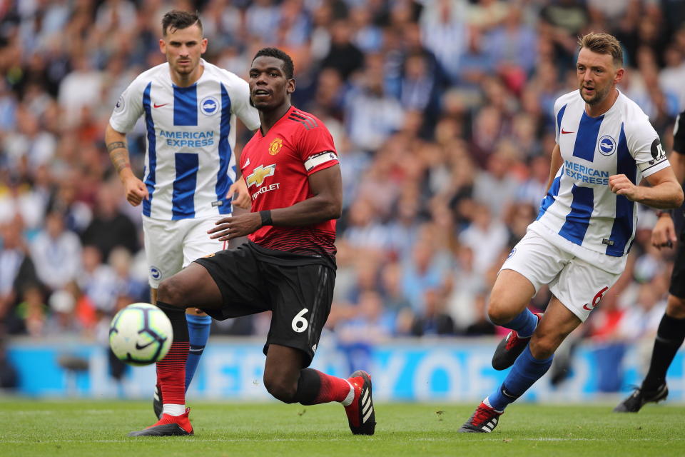 <p>United’s start to the season was painfully slow. They lost to Brighton but that was followed up by a 3-0 defeat to Tottenham – the worst home defeat of Mourinho’s career (Getty) </p>