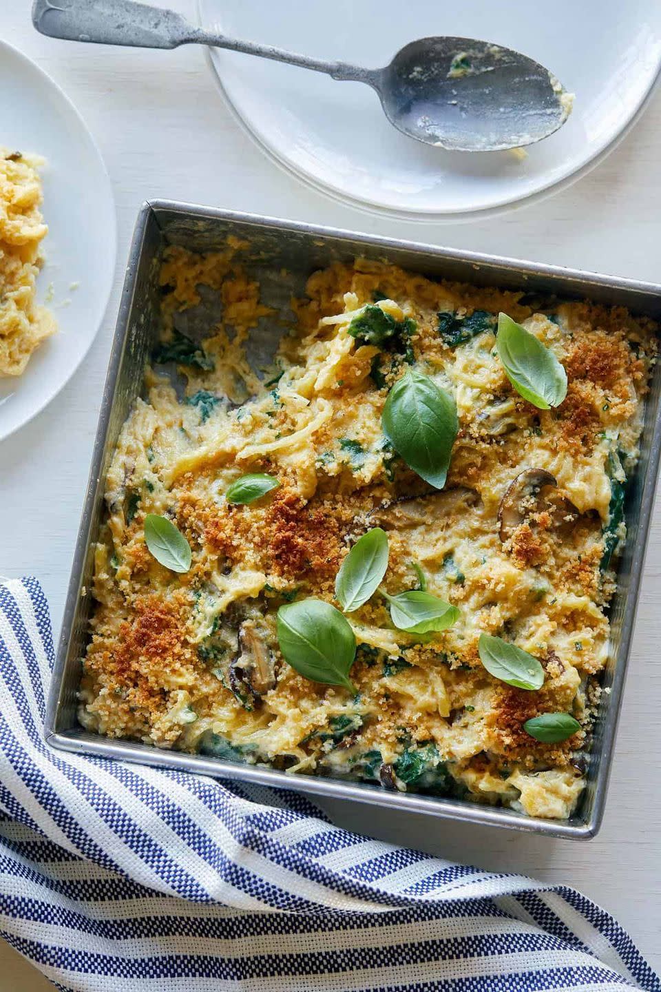 Creamy Spaghetti Squash Bake