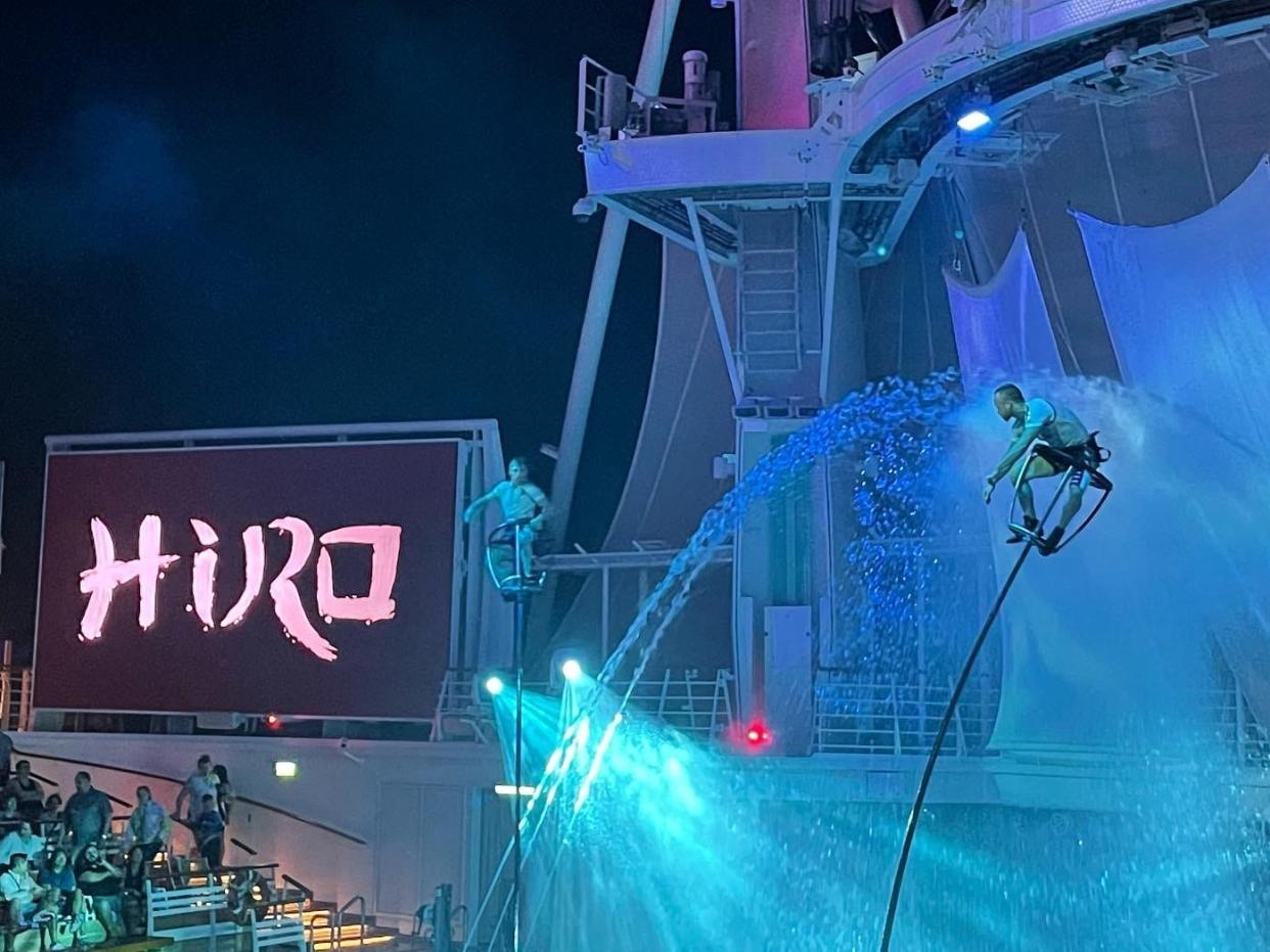 symphony of the seas onboard show