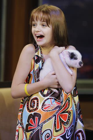 <p>Paul Drinkwater/NBCU/Getty</p> Joey King in 2010