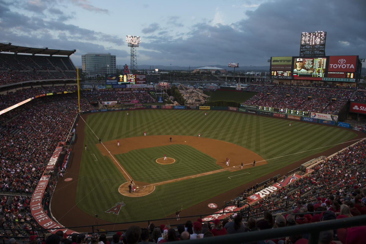 Angel Stadium - Ballpark of the Los Angeles Angels - Anaheim Ca