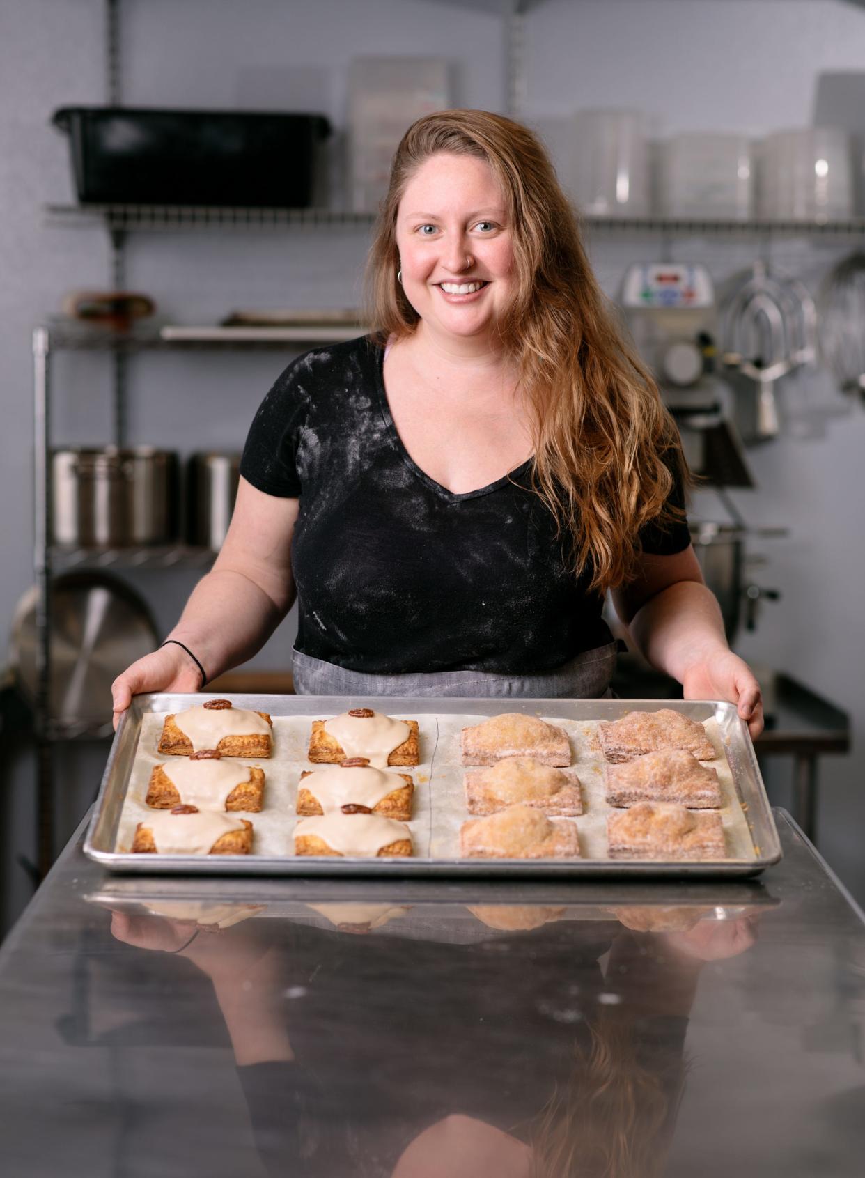 In peak summer months, Allison Cebulla turns out upward of 1,500 hand pies a week through her business, Hatched.