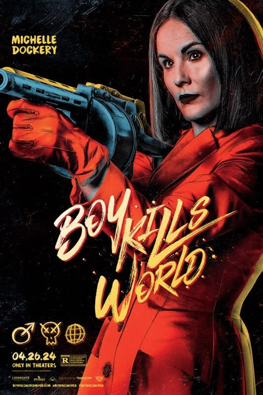 Boy Kills World Michelle Dockery poster