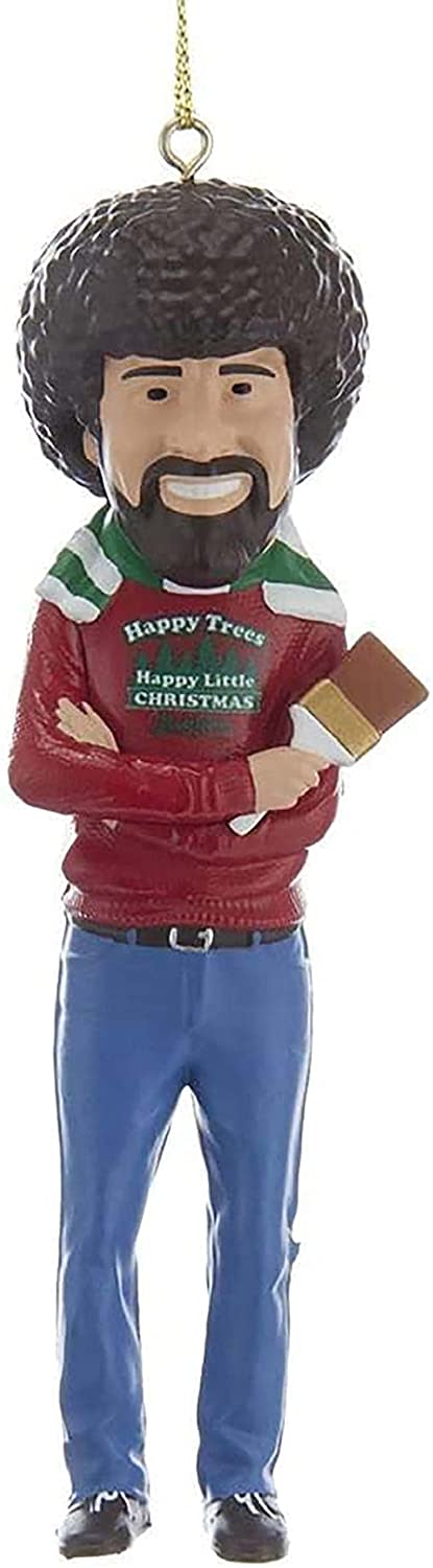 Kurt Adler Bob Ross Ornament