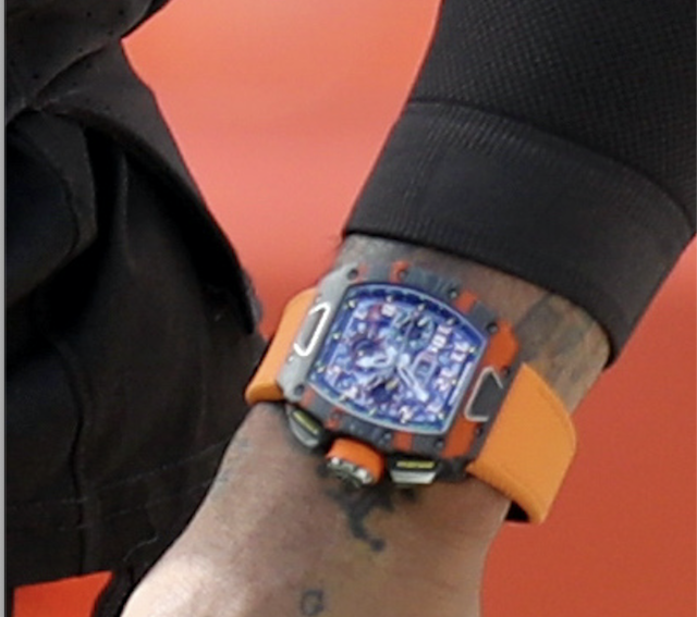 Game day swag: Browns' Odell Beckham Jr. plays in watch that costs