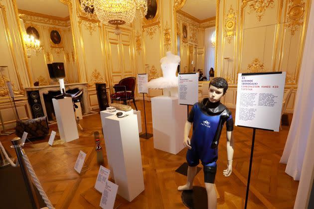 <p>Lancement à l'Elysée de la «Grande exposition du Fabriqué en France».</p>