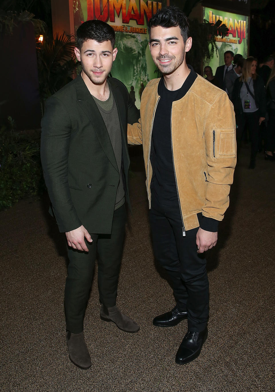 <p><b>"…Their support system with each other is incredible, and everything that you hope you find in your soulmate."</b> — Nick Jonas, on <a rel="nofollow noopener" href="http://people.com/music/nick-jonas-brother-joe-jonas-sophie-turner-relationship-meant-to-be/" target="_blank" data-ylk="slk:brother Joe and fiancée Sophie Turner's relationship;elm:context_link;itc:0;sec:content-canvas" class="link ">brother Joe and fiancée Sophie Turner's relationship</a>, to PEOPLE</p>