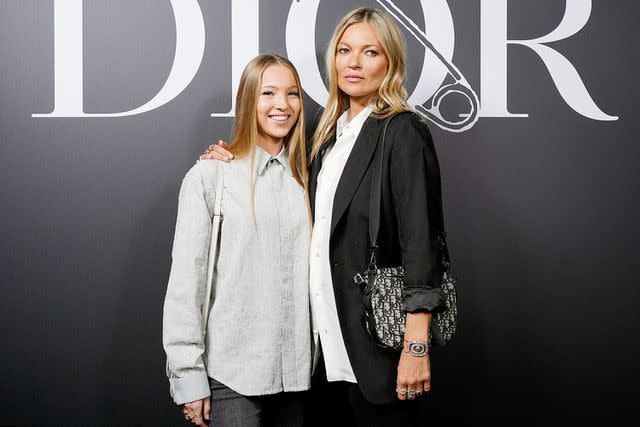Francois Durand for Dior/Getty Lila Moss and Kate Moss