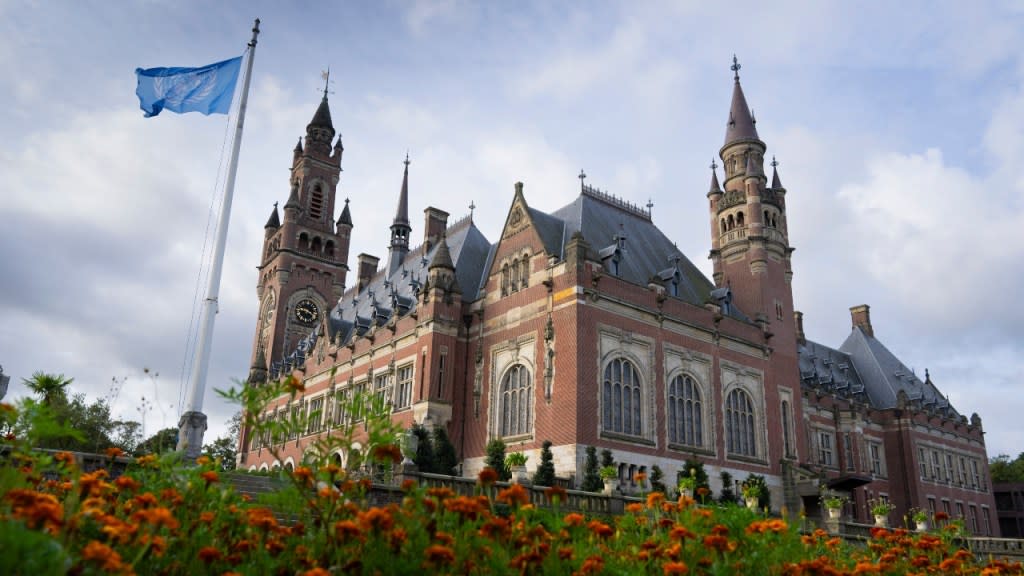 The Peace Palace, which houses World Court in The Hague, Netherlands, is shown. South Africa has launched a case at the United Nations’ top court accusing Israel of genocide against Palestinians in Gaza and asking the court to order Israel to halt its attacks. (Photo: Peter Dejong/AP)