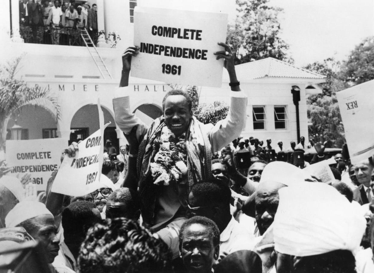 Tanzanian leader Julius Nyerere, a Swahili advocate. Keystone/Getty Images