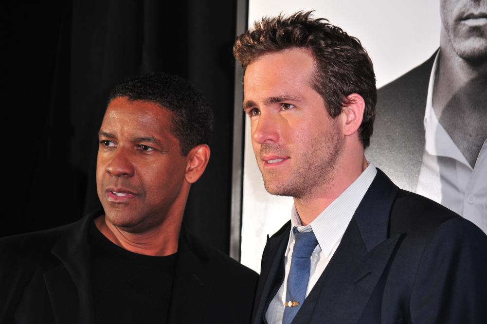 Ryan Reynolds accidentally gave Denzel Washington 2 black eyes