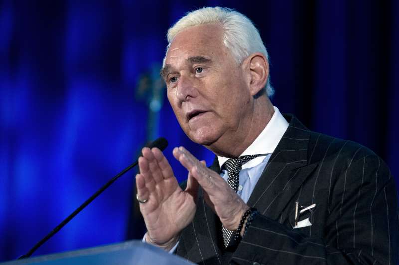 美國總統川普親信羅傑．史東（Roger Stone）（AP）