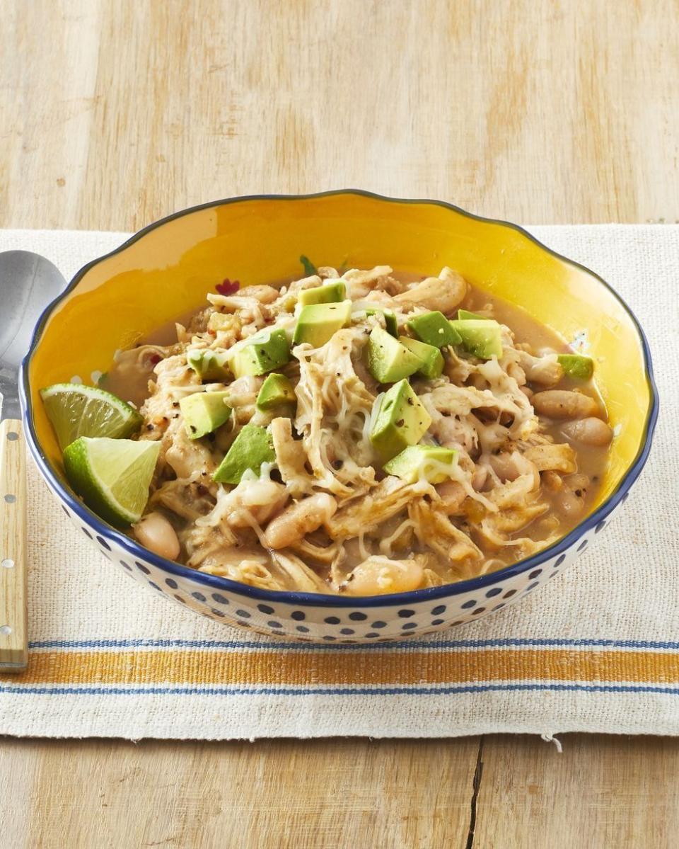 slow cooker white chicken chili