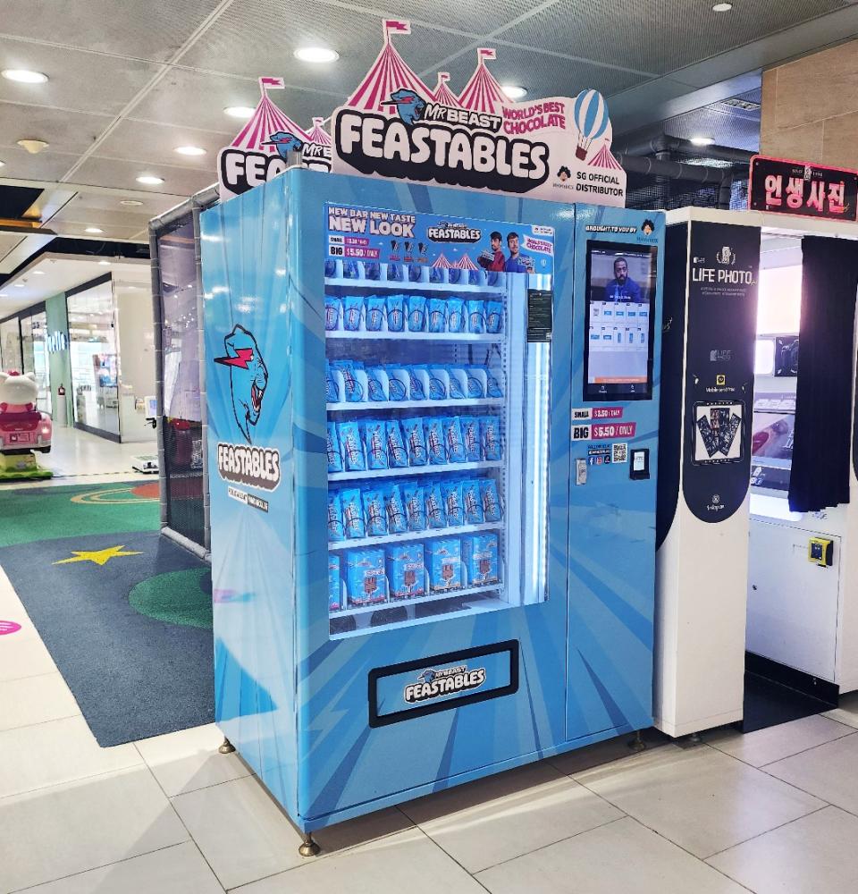 Vending Machine at Marina Square, level 3 Children's playground area