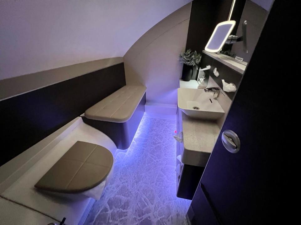 Singapore Airlines A380 first class suite.