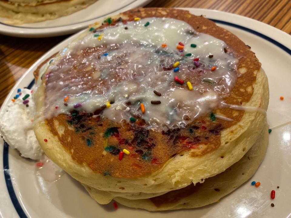 Cupcake-  IHOP pancake ranking