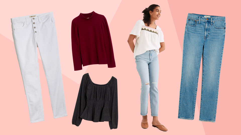 Save an extra 20% on already discounted sale styles right now at Madewell.